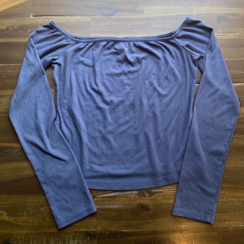 Women’s Long Sleeve Off the Shoulder Top